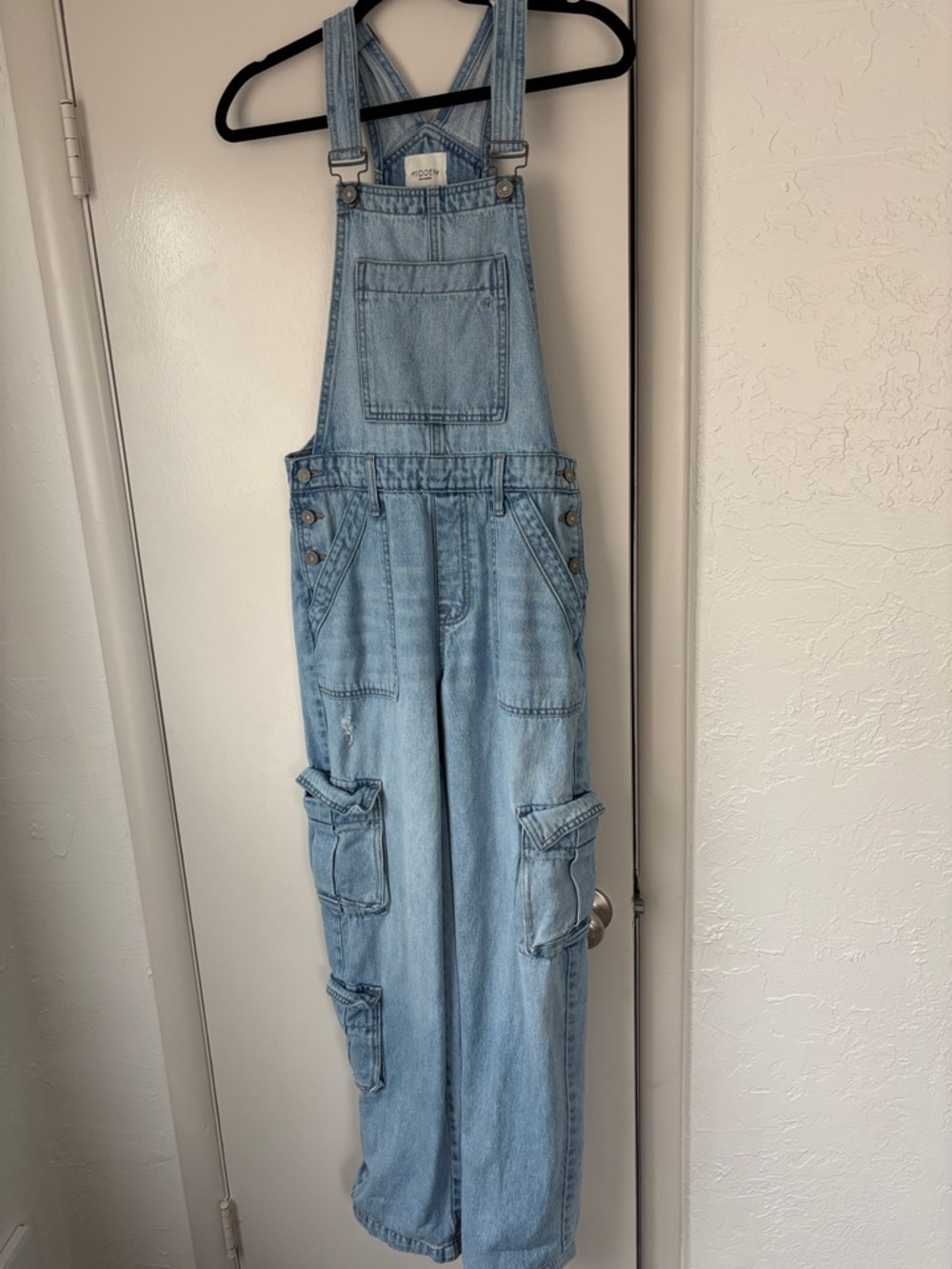 Light Blue Denim Women's Overalls